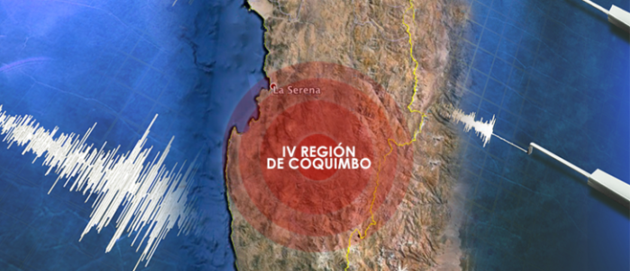 Sismo de fuerte magnitud afectó a la Región de Coquimbo