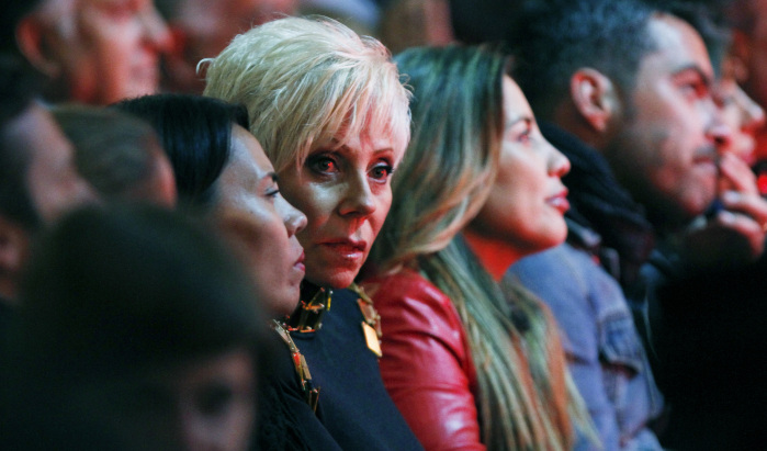 Raquel Argandoña se molestó con chiste de Edo Caroe y se fue de la Quinta Vergara