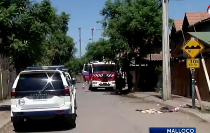 Malloco: Mujer incendió su casa con sus tres hijos encerrados al interior