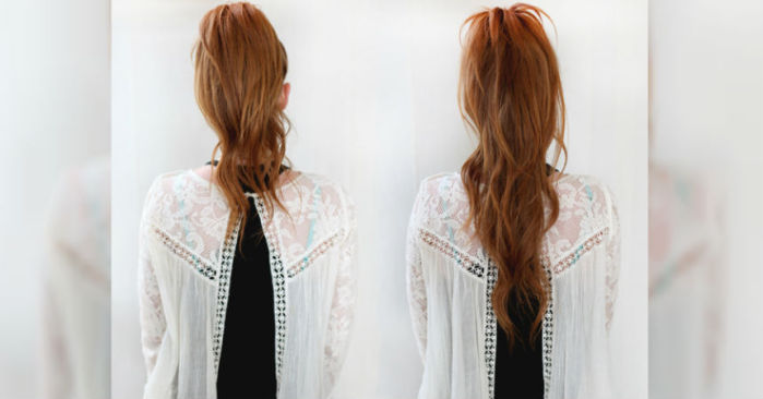 Aprende como 'alargar' tu cabello en dos minutos con este sencillo tutorial