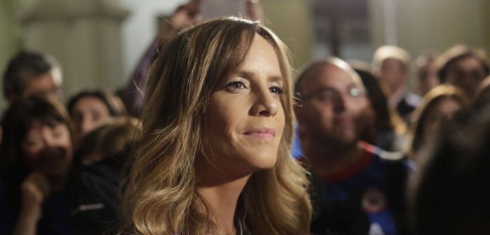 La adorable foto que compartió Diana Bolocco de sus hijos buscando al conejito de Pascua