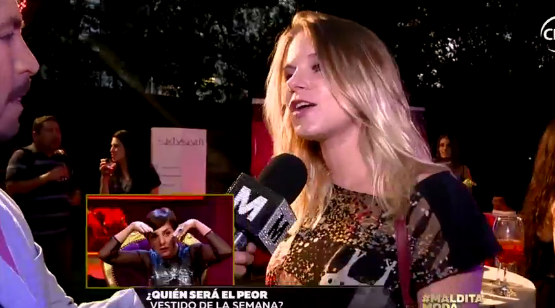 Ignacia Allamand fue elegida la peor vestida de la semana en 