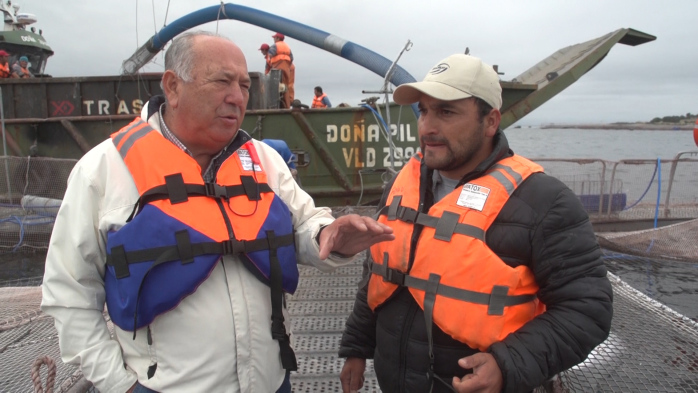 Su regreso a la TV: Alipio Vera debutó en Ahora Noticias con reportaje sobre salmones