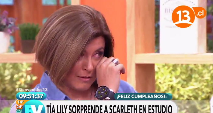 La conmovedora sorpresa que hizo llorar a Scarleth Cárdenas en 