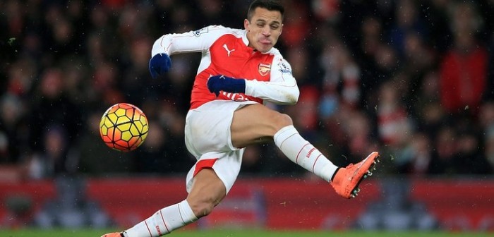 Alexis Sánchez marcó golazo en empate del Arsenal ante West Ham United