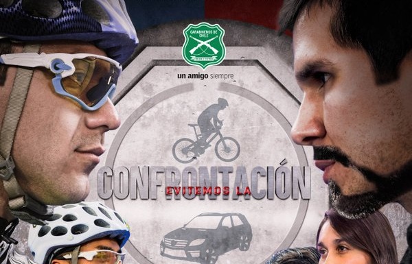 'Capitán América: Civil War' inspiró preventivo afiche de Carabineros