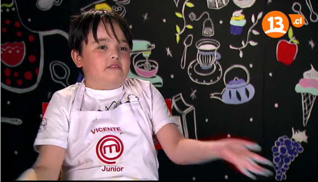 El amor se tomó Junior Master Chef: Pequeño se declaró en pleno show