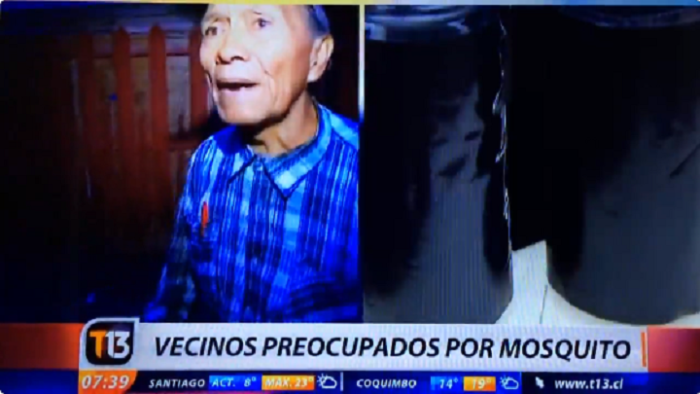 Nuevo chascarro de Tele13: Grosero hombre interrumpe despacho en vivo