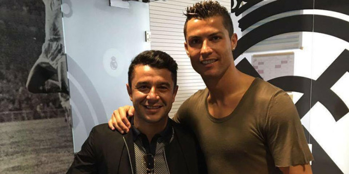Rodrigo Tello visitó a su amigo crack en el Viejo Continente: Cristiano Ronaldo