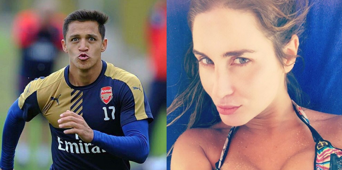 Descubrieron a Alexis Sánchez de carrete junto a Francisca Undurraga