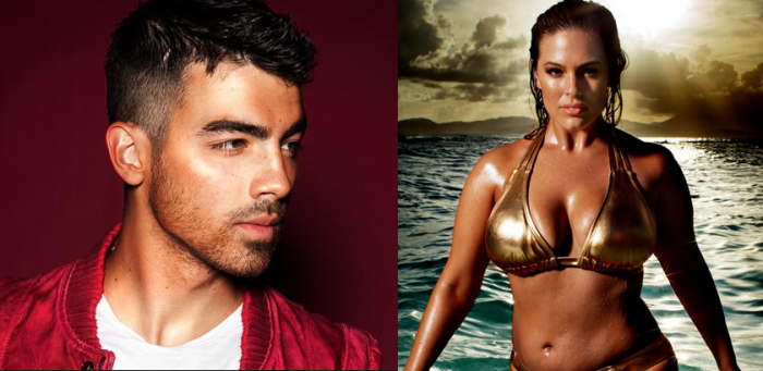 Modelo de talla grande Ashley Graham reveló cómo besa Joe Jonas