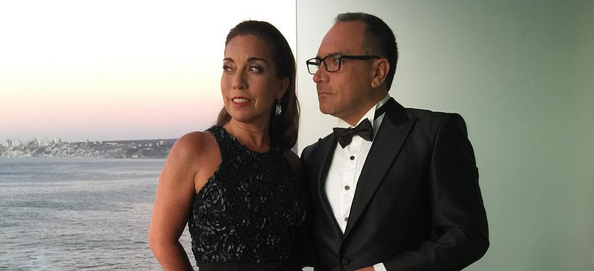 Luis Jara dedicó romántico saludo a su mujer el día de su aniversario