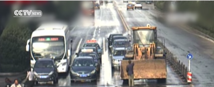 El inesperado final que tuvo un chofer de tractor tras protagonizar momento de furia