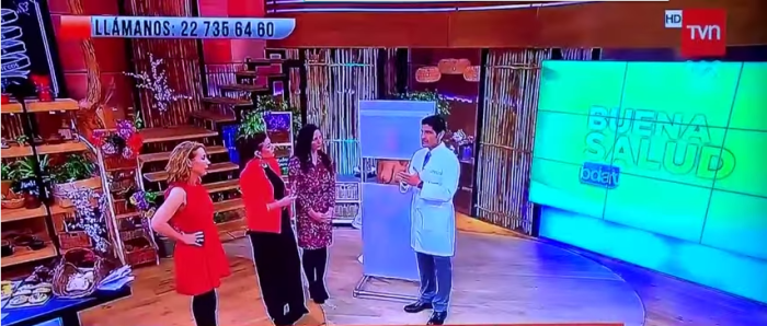 Modelo que se desmayó en el matinal de TVN revela qué le pasó realmente