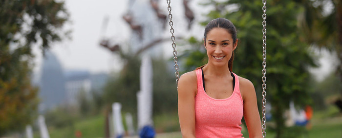 Con este look Vane Borghi fue elegida la mejor vestida de la semana en 