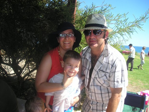 Sunnie junto a su marido Art y su hijo Georgie | Constance Hall