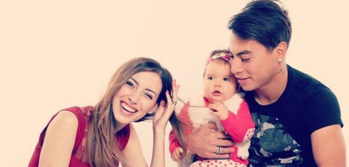Novia de Eduardo Vargas cautivó a sus seguidores con tierna foto de su bebé