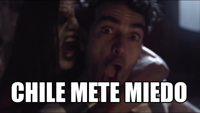 Jorge Alís y Marlen Olivarí protagonizan terrorífico video sobre Chile vs Argentina