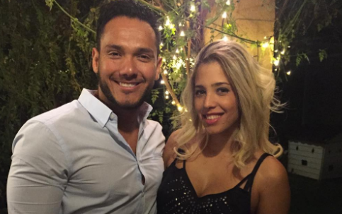 Iván Cabrera le dedicó tiernas palabras a su mujer en Instagram: recordó su primera cita