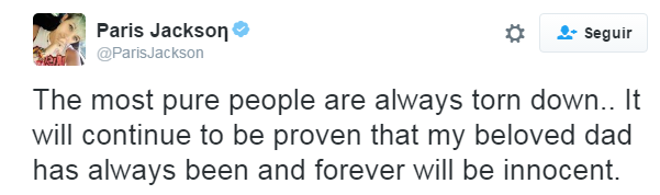 Paris Jackson / Twitter
