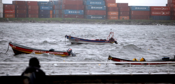 Declaran alerta temprana preventiva por sistema frontal en cinco regiones del país