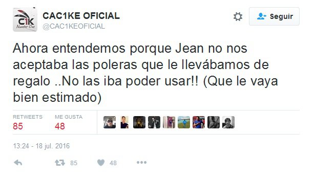 CAC1KE OFICIAL | Redes Sociales