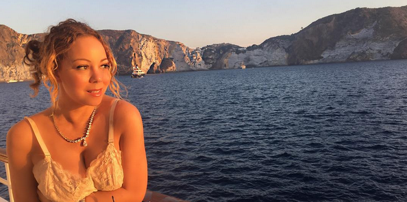 ¿No será mucho? Mariah Carey es criticada por compartir foto con abuso de 