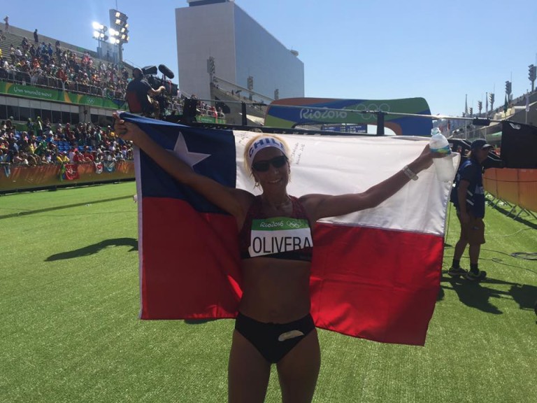 ¡histórica Érika Olivera Consigue Récord Mundial Tras Finalizar Maratón En Rio 2016 