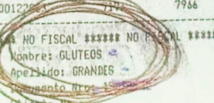 Ticket supermercado argentino