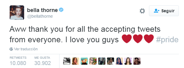 Bella Thorne / Twitter