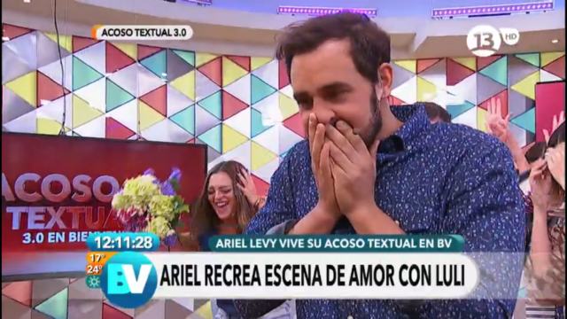 Ariel Levi y Nicole Moreno se dieron apasionado beso en 