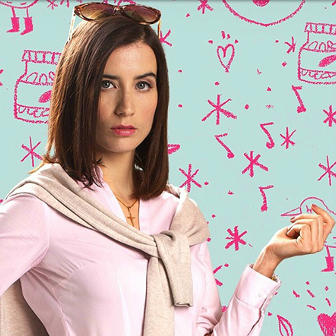 Lucy Cominetti en su papel como Javiera en "Sin Filtro!