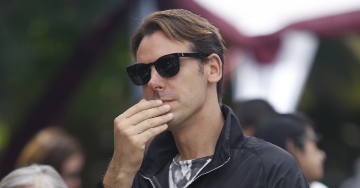 Esposo de Vane Borghi recibió críticas tras asistir a avant premiere de 