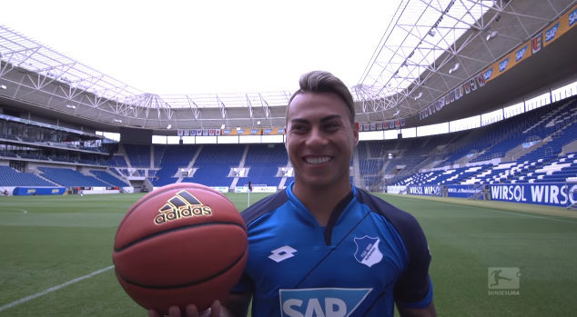 Eduardo Vargas fue protagonista de singular desafío en Alemania