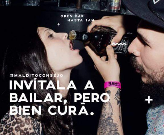 Publicidad de “Maldita Sea”