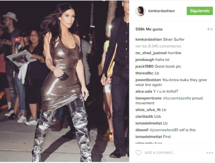 Kim Kardashian Sorprende Nuevamente Con Transparente Vestido Se Llen De Cr Ticas Redes