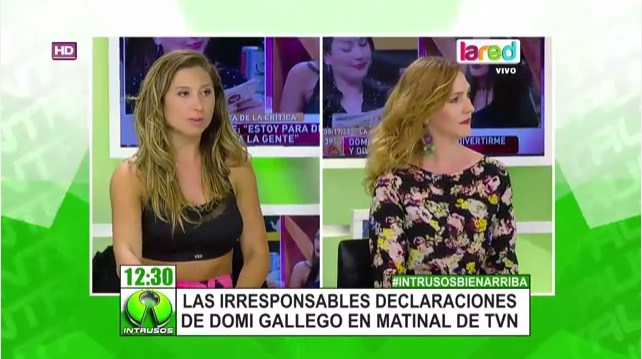 El intenso round que protagonizaron Nicole Moreno y Cata Pulido en Intrusos