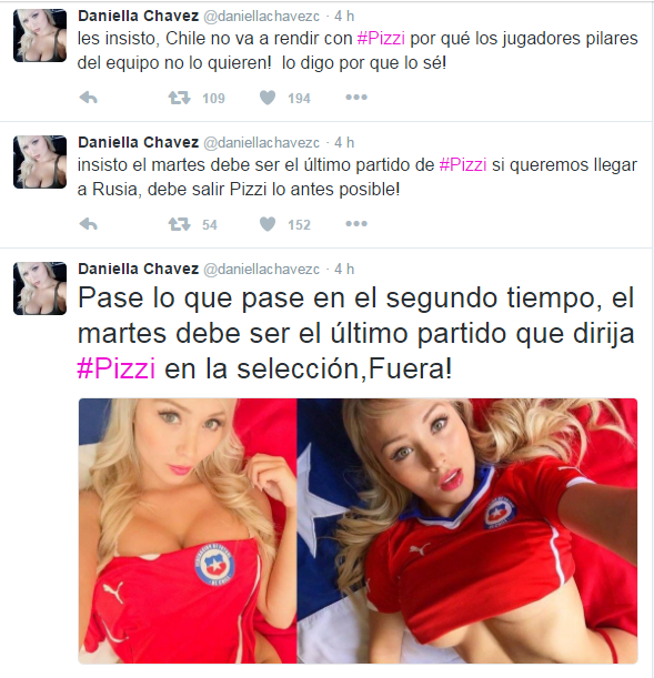 Daniella Chávez / Twitter