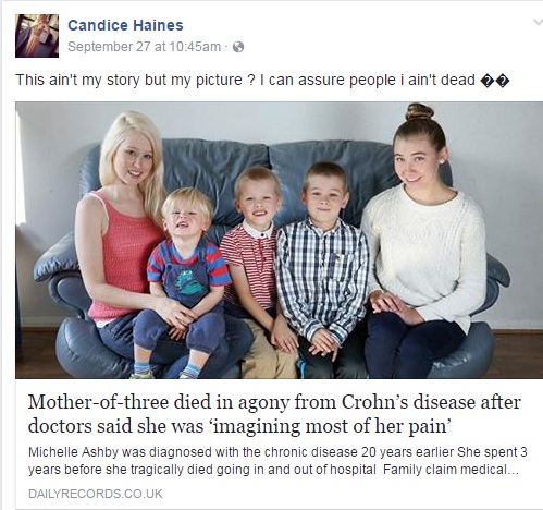 Candice Haines Facebook