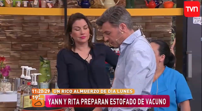 Yann Yvin contestó con ordinario chilenismo a inocente pregunta en matinal de TVN