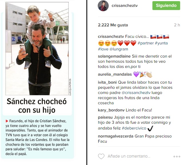 Cristián Sánchez | Instagram