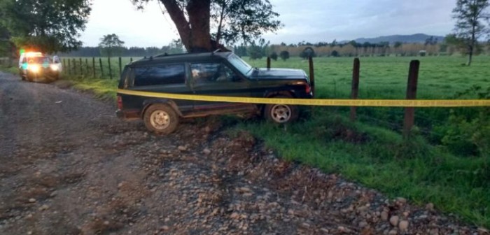 Hombre muere en persecución policial en Toltén: recibió disparo de Carabineros en la cabeza