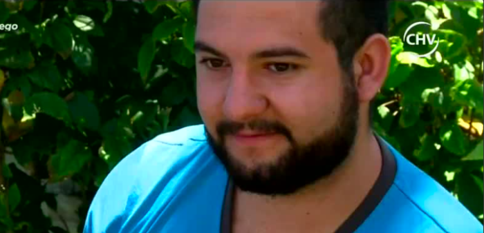 La inesperada actitud de participante de 