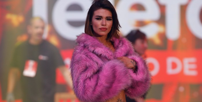 El íntimo detalle que se le escapó a Angie Jibaja durante la Vedetón