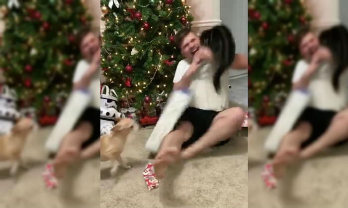 Hombre emocionado por su regalo de Navidad fue atacado brutalmente por su gato 'asesino'