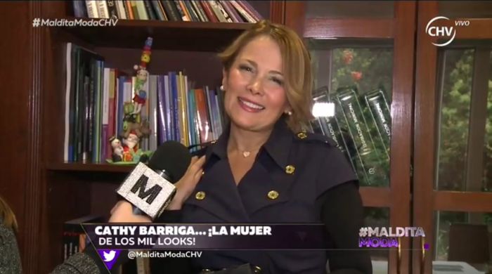 Televidentes divididos por aparición de Cathy Barriga en Maldita Moda