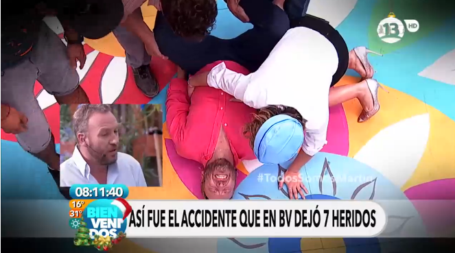 Físico explicó por qué ocurrió el accidente que afectó al equipo de Bienvenidos