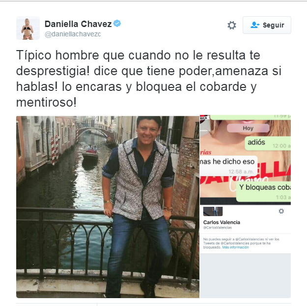 Daniella Chávez / Twitter
