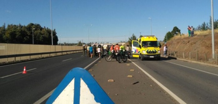 Menor es atropellado y sus familiares se enfrentan a golpes con Carabineros en Los Ángeles