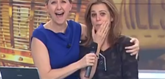 Increíble: Presentadora se ganó la Lotería en vivo en televisión de  España